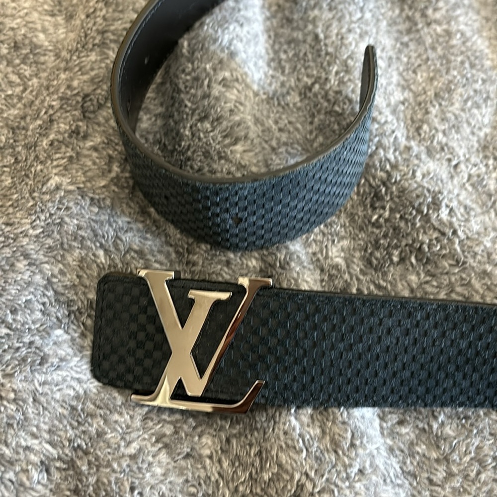 Authentic Louis Vuitton Initiales Leather Belt - image 1